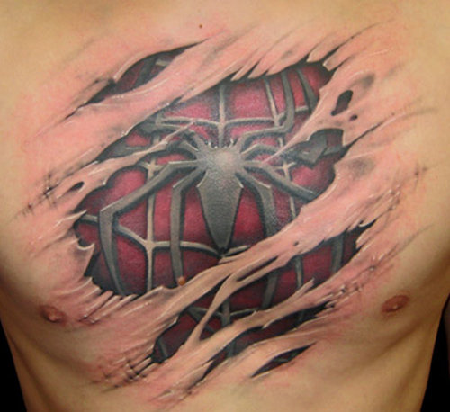 The Some Of You Guys Have Been Wondering What A 3D Tattoo Looks Like Entry